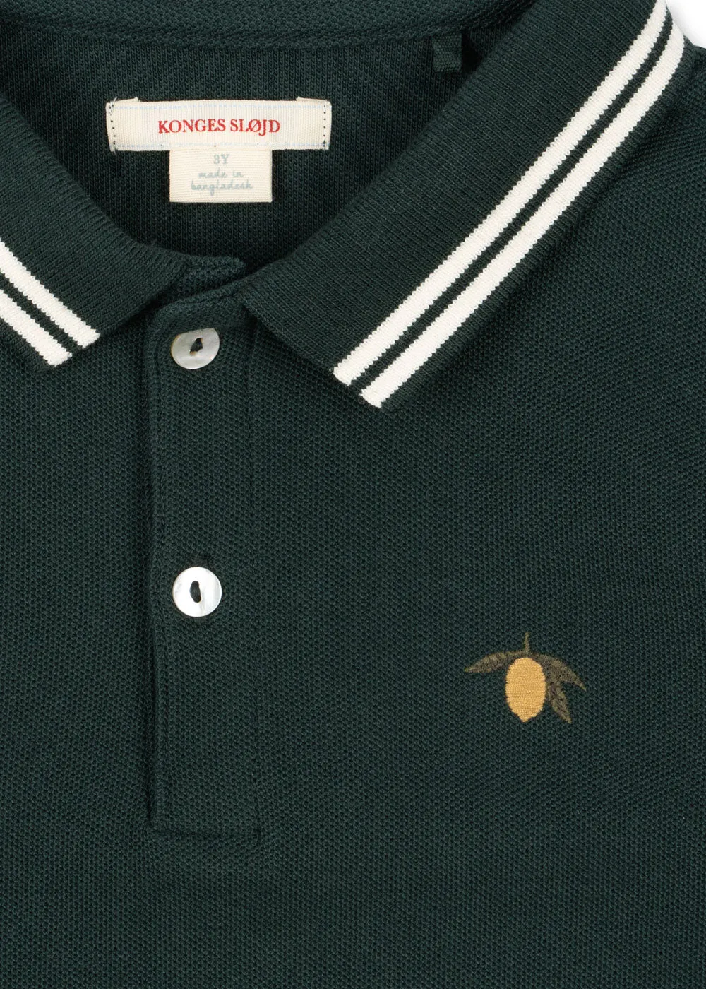 Konges Sløjd - koszulka polo Florian Polo Shirt Gots Pine Grove