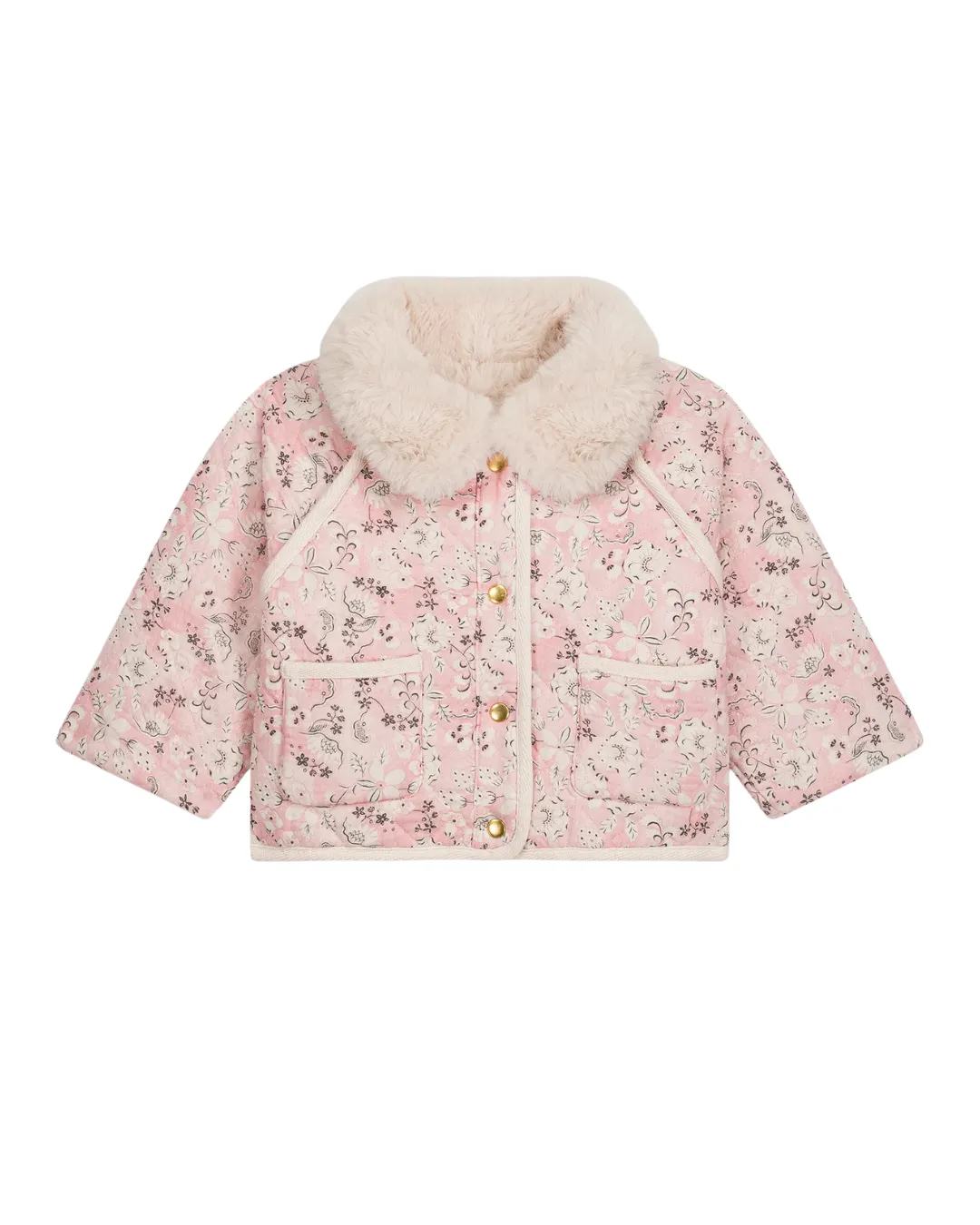 Louise Misha - kurtka dwustronna Jasmina Pink Linden Blossom Louise Misha - kurtka dwustronna Jasmina Pink Linden Blossom