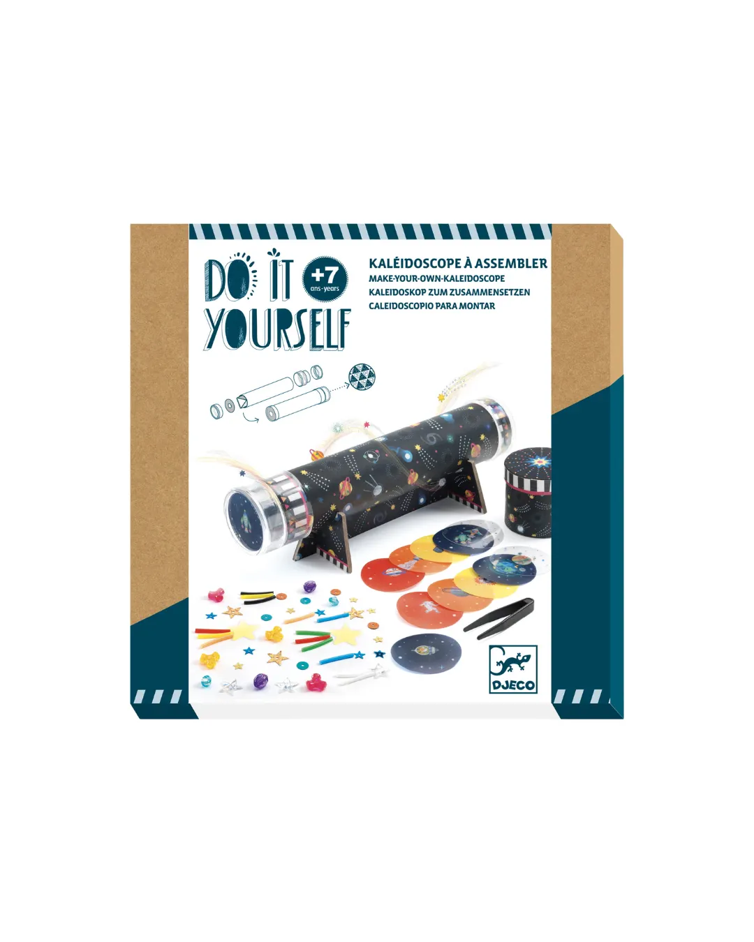 Djeco - zestaw zrób to sam - kalejdoskop Kosmos