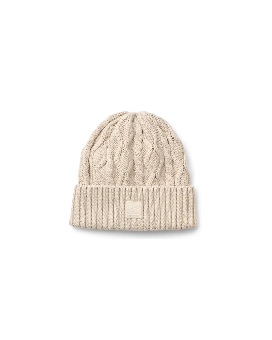 Liewood - czapka dzianinowa dziecięca Ezra Beanie Cables Sandy