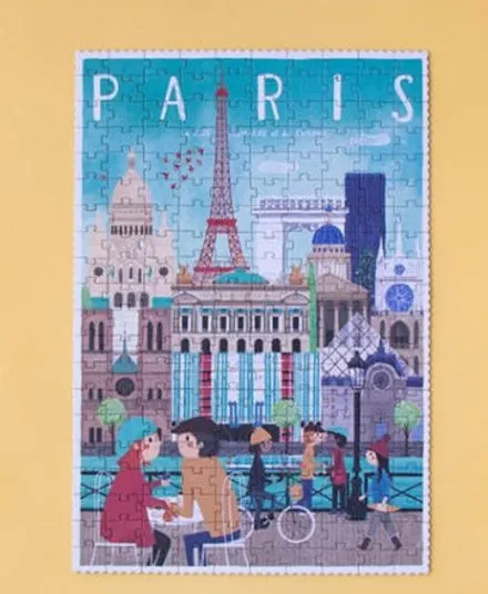 Londji - puzzle 200 elementów panorama Paryża Londji - puzzle 200 elementów panorama Paryża