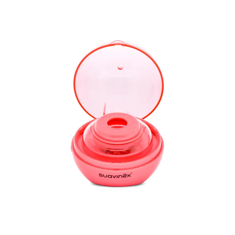 Suavinex - sterylizator do smoczków UV Duccio Wanderlust różowy