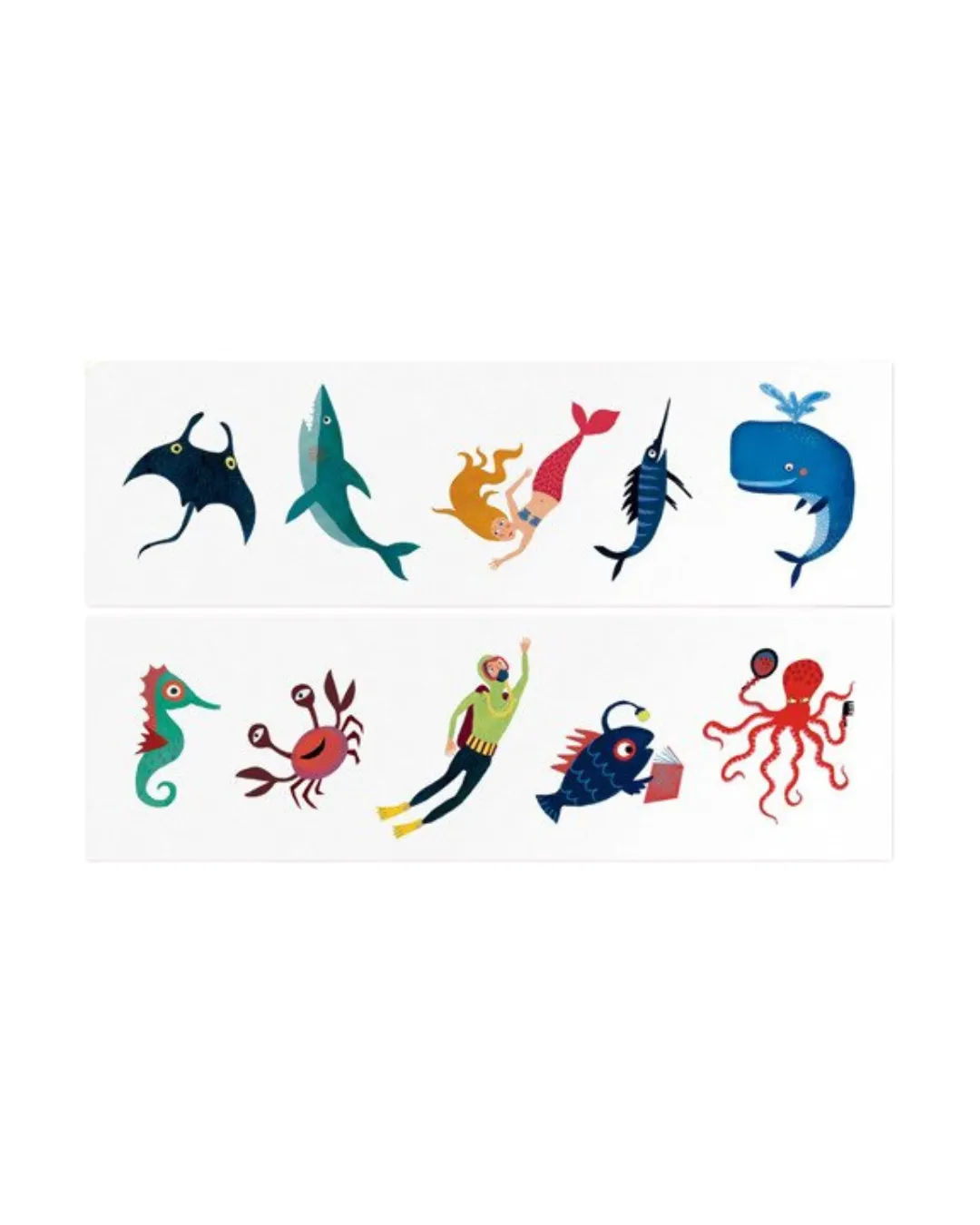 Londji - tatuaże zmywalne dla dzieci Ocean