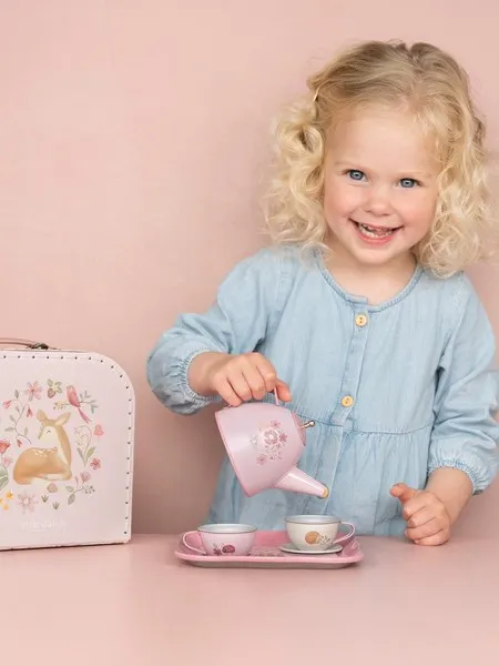 Zestaw do herbaty w walizeczce Little Dutch Fairy Garden