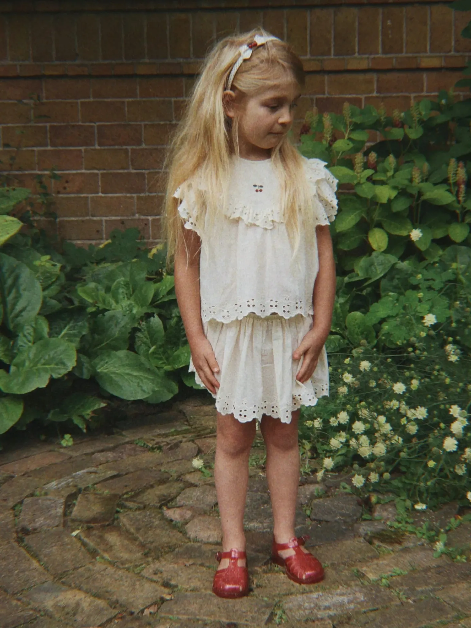 Konges Sløjd - top Posey Antique White