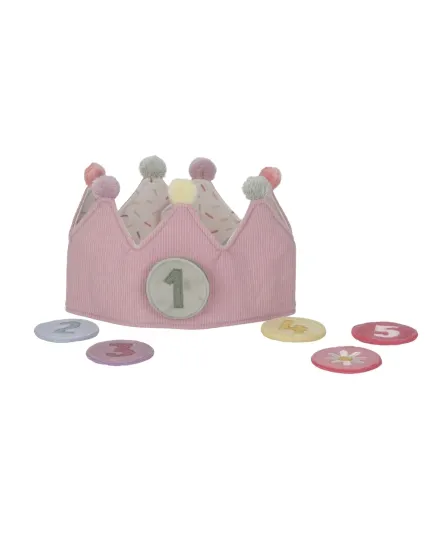 Little Dutch - korona urodzinowa dla dziecka Pink