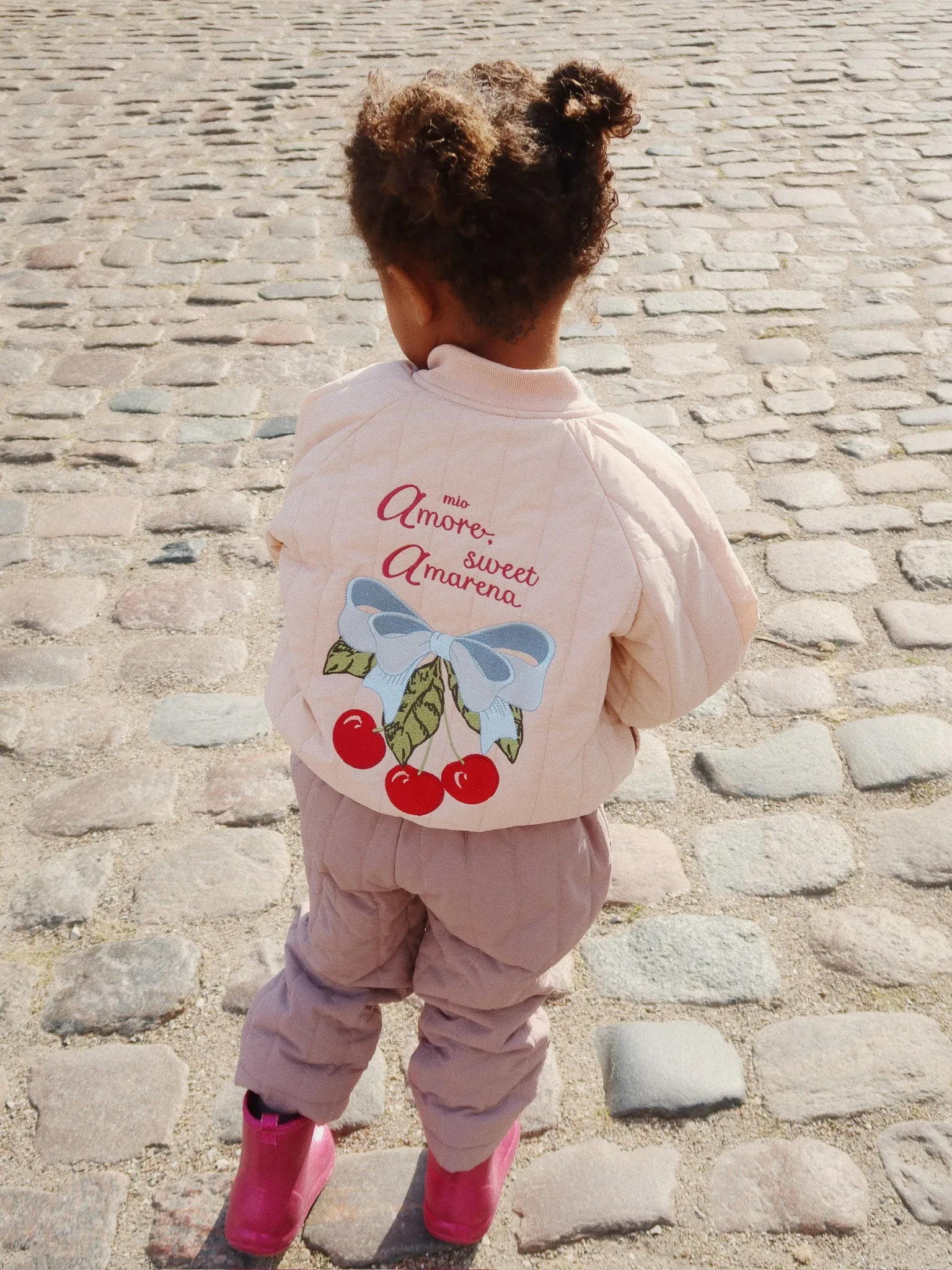 Konges Sløjd - kurtka bomberka Juno Bomber Jacket Cameo Rose