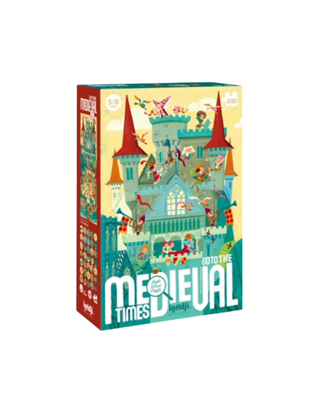 Londji - puzzle Go to Medieval Times 100 elementów