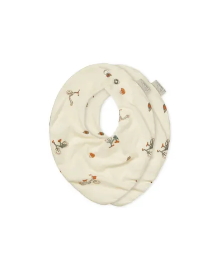 Cam Cam Copenhagen - śliniak bandana Jersey 2-pak. GOTS Bicycles Cam Cam Copenhagen - śliniak bandana Jersey 2-pak. GOTS Bicycles