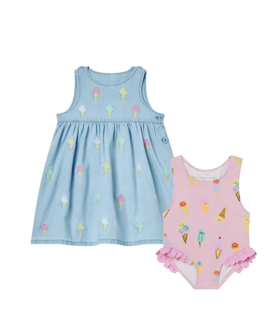 Stella McCartney - stylizacja letnia dziewczęca Ice Cream