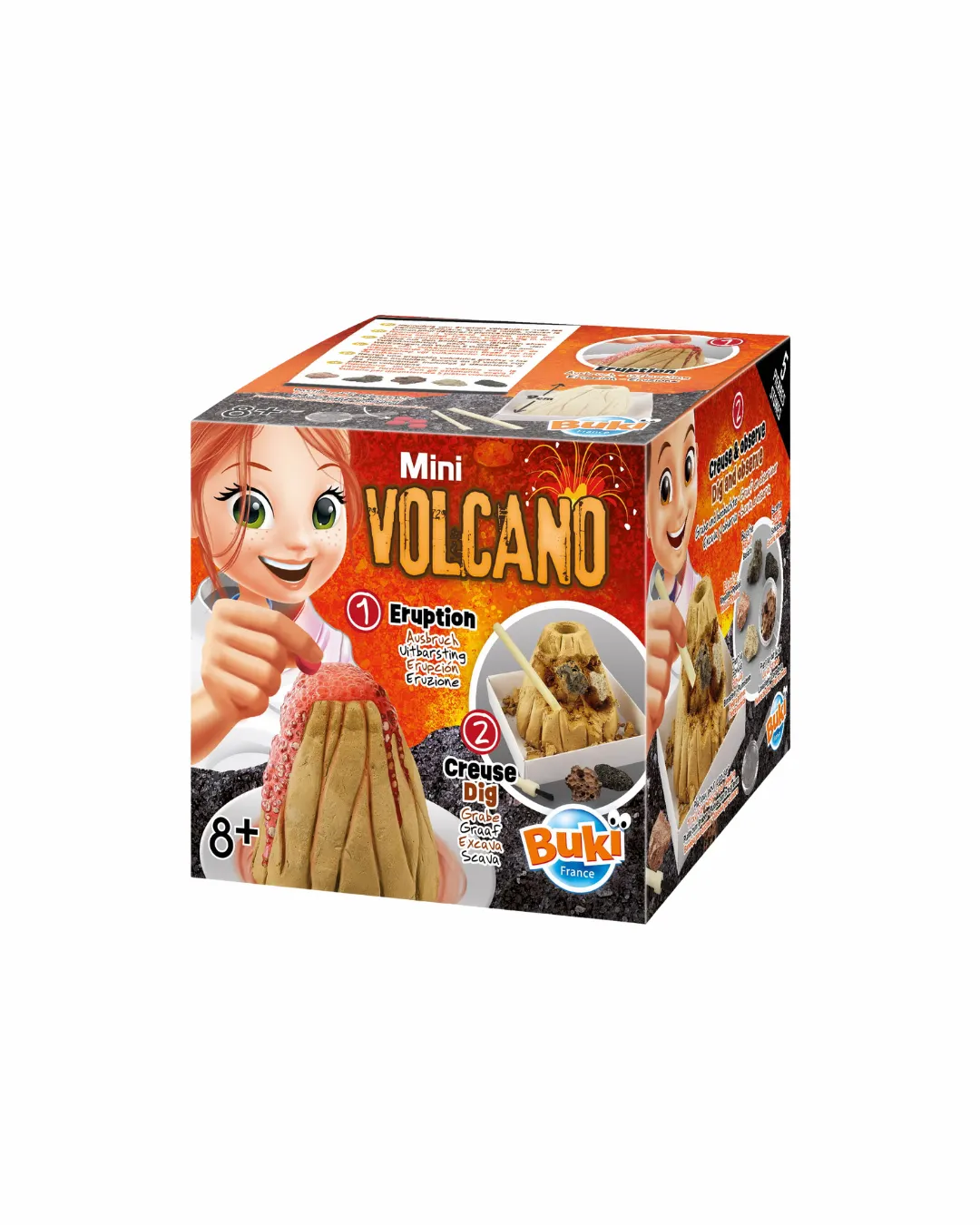 Buki - zestaw Mini wulkan erupcja i odkopywanie Buki - zestaw Mini wulkan erupcja i odkopywanie