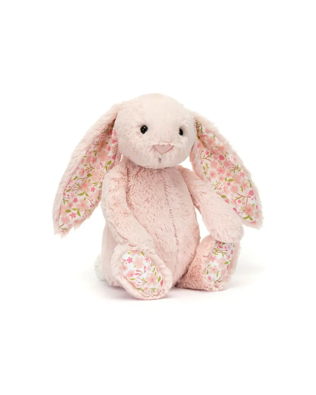 Jellycat - króliczek z Kwiecistymi Uszami Pudrowy Róż „Cherry” 31 cm Jellycat - króliczek z Kwiecistymi Uszami Pudrowy Róż „Cherry” 31 cm