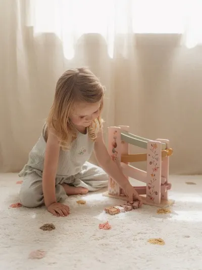 Little Dutch - zjeżdżalnia dla samochodzików Fairy Garden FSC