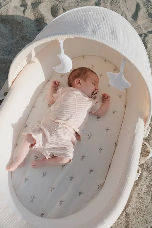 Bamboom - bambusowe krótkie spodenki niemowlęce dla dziewczynki Pure różowe