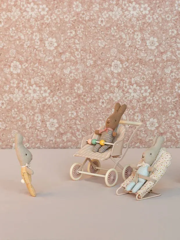 Maileg - wózek dla myszek Rose 