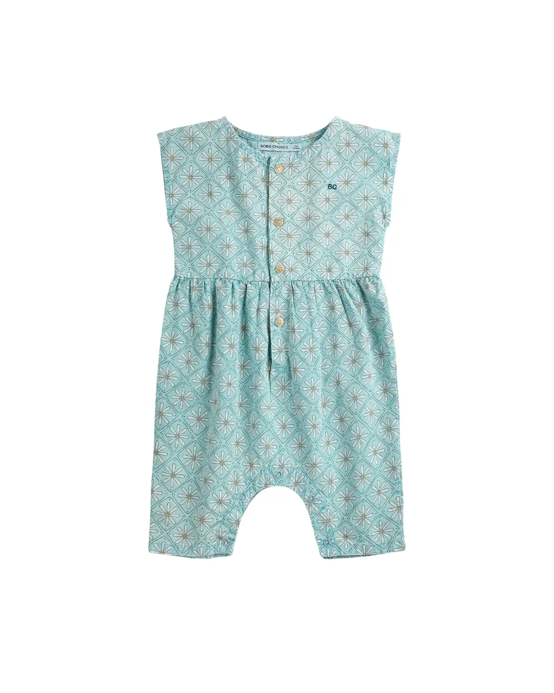 BOBO CHOSES - kombinezon Daisy Mosaic All Over Woven