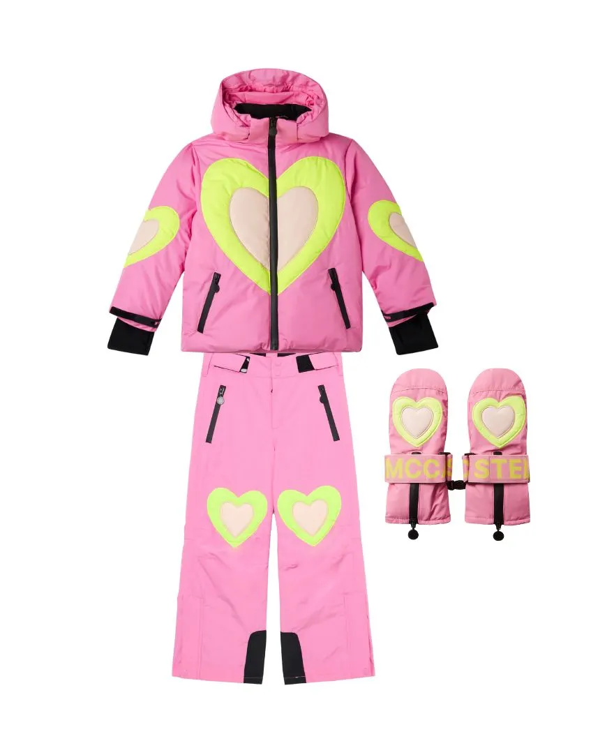 Stylizacja narciarska Stella McCartney Heart Print Stylizacja narciarska Stella McCartney Heart Print