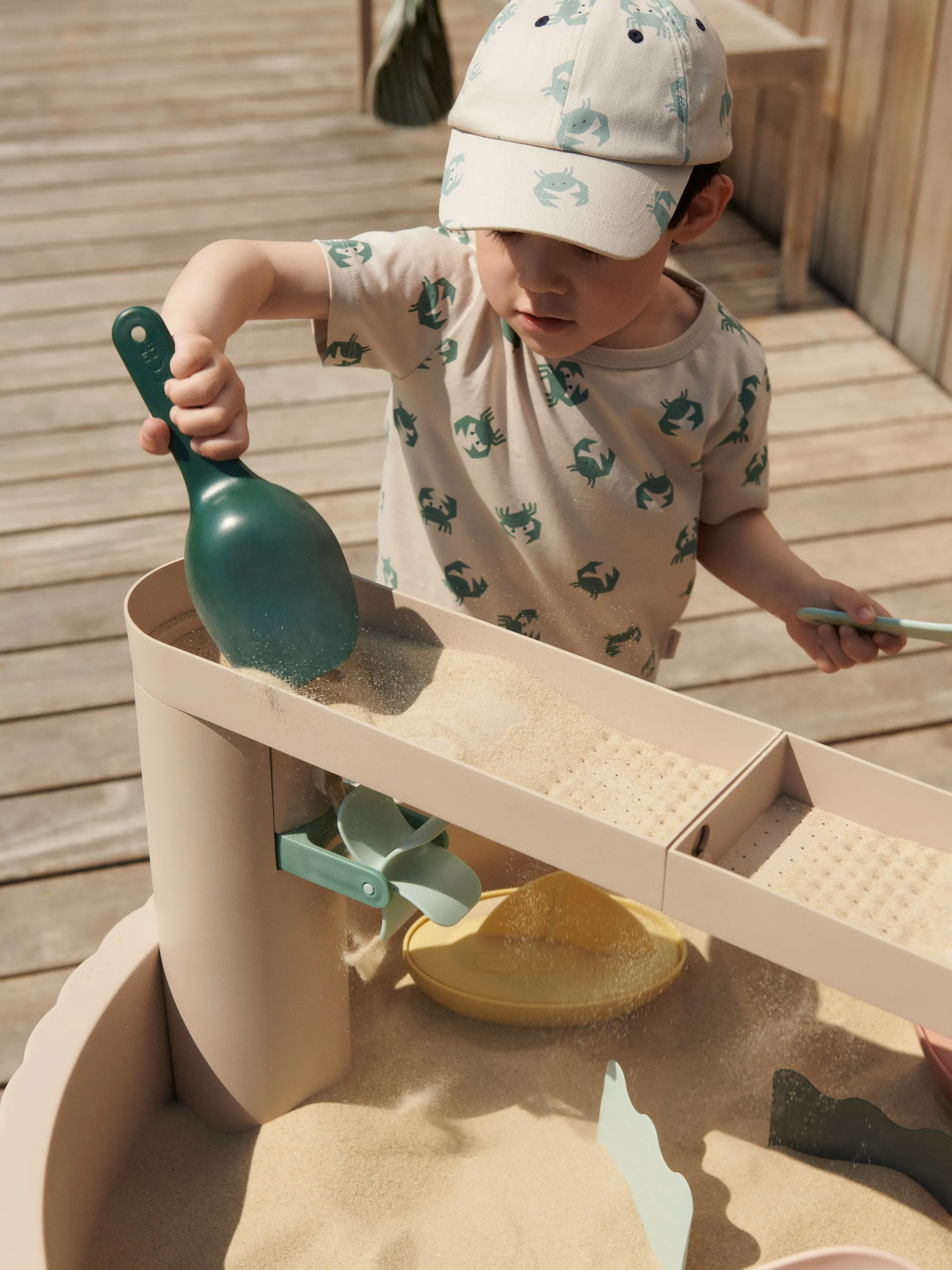 Liewood - wielofunkcyjny stolik do zabawy Sepp Activity Sandy multi mix