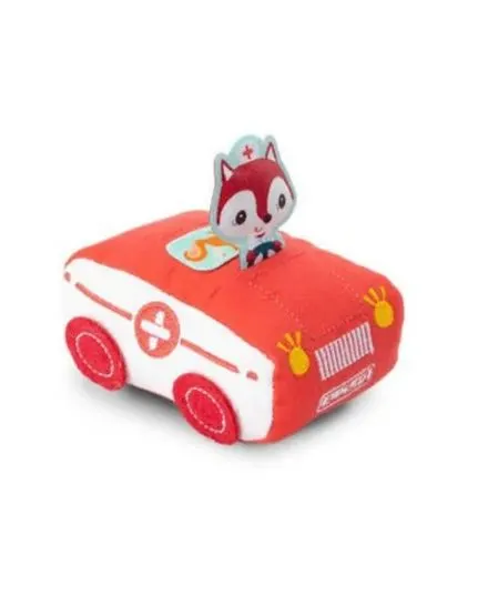 Lilliputiens - miękkie auto z napędem pull-back Lisiczka Alice