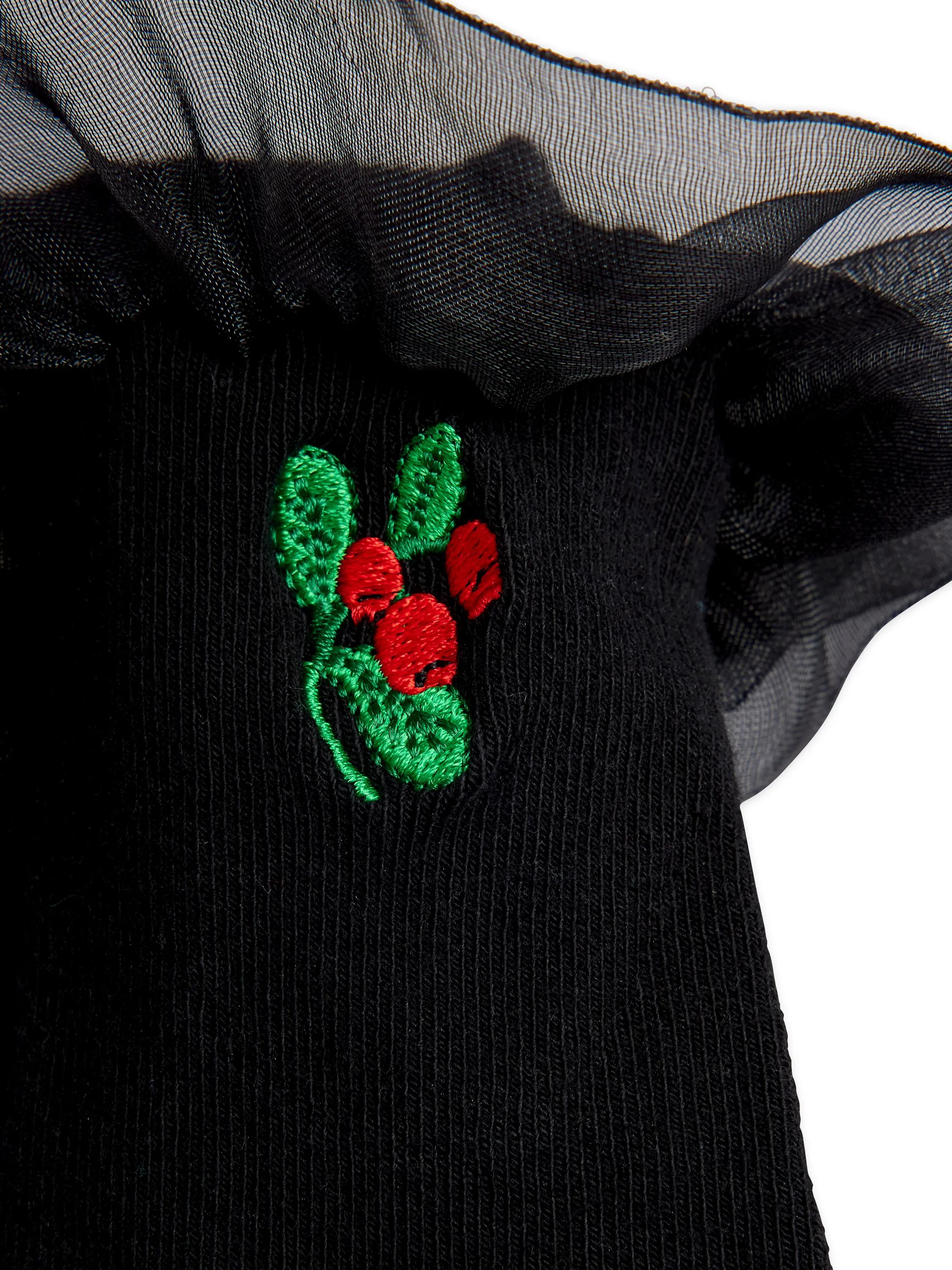 Mini Rodini - skarpetki z falbanką Lingonberry Mini Rodini - skarpetki z falbanką Lingonberry