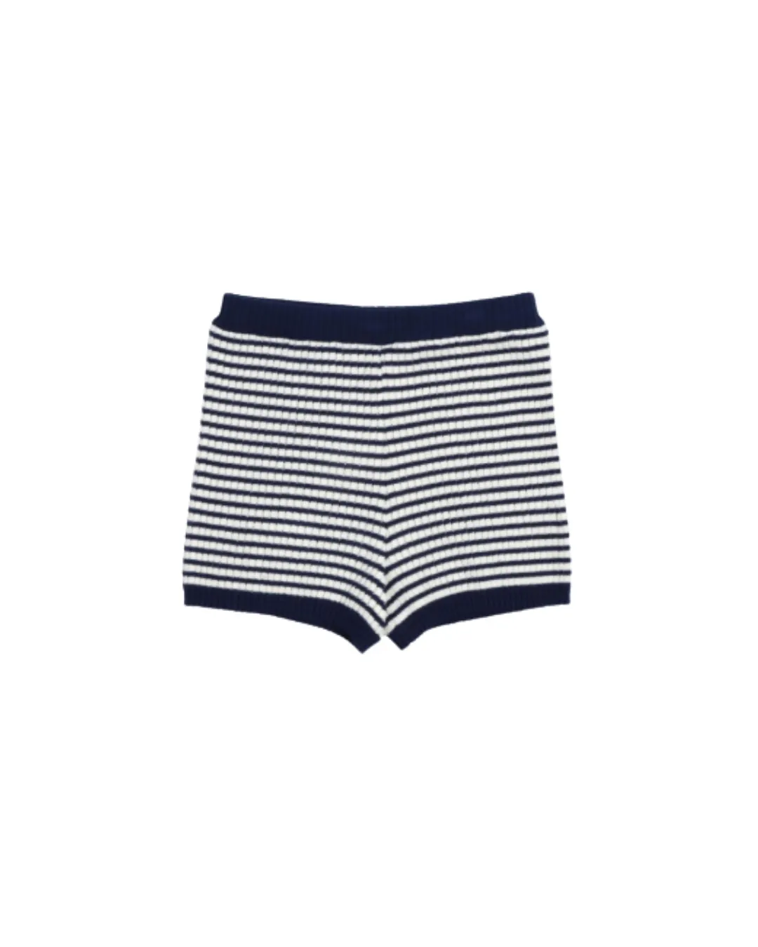 The New Society - szorty Azalea Summer Midnight Mini Knit Stripes The New Society - szorty Azalea Summer Midnight Mini Knit Stripes