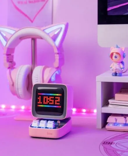 Divoom - głośnik mobilny Ditoo Pro Pink Divoom - głośnik mobilny Ditoo Pro Pink