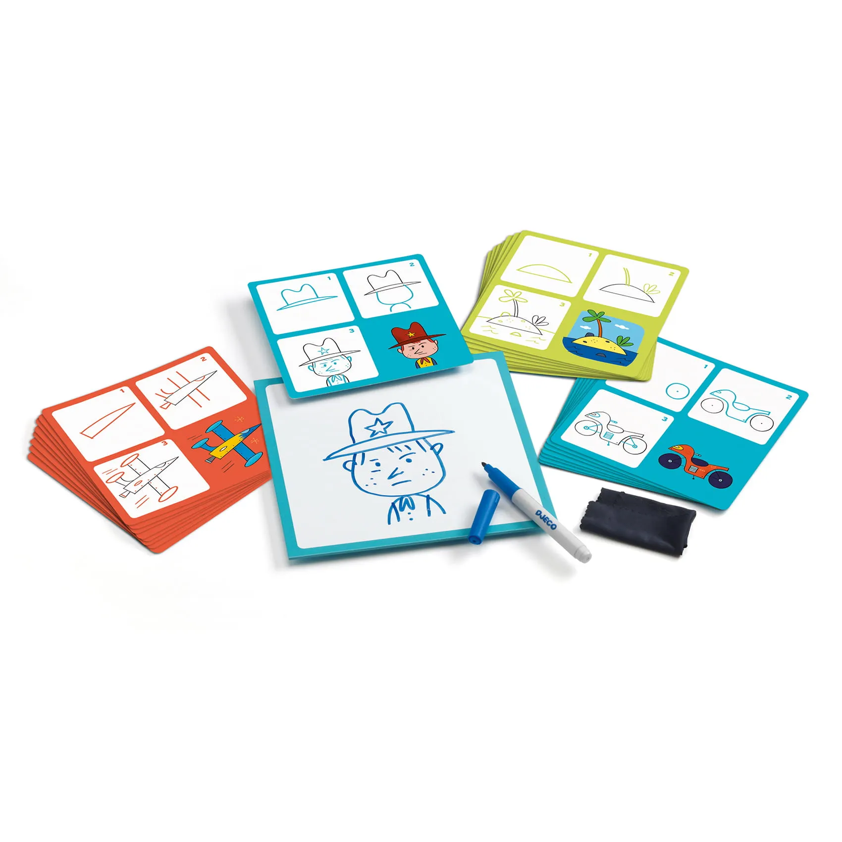 Djeco - rysowanie krok po kroku dla dzieci Artur