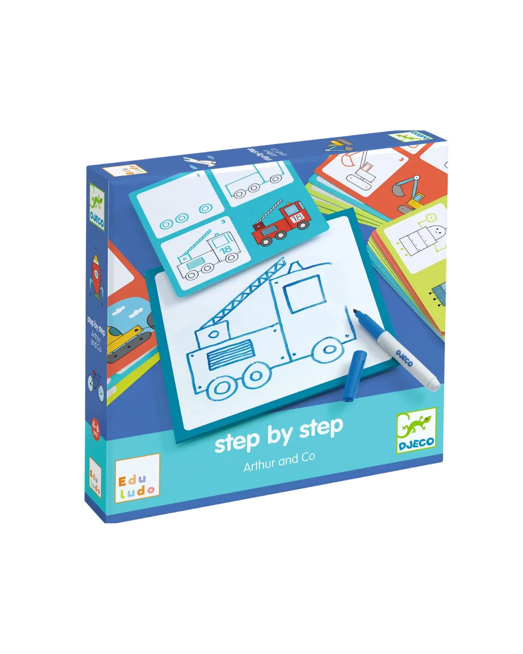Djeco - rysowanie krok po kroku dla dzieci Artur