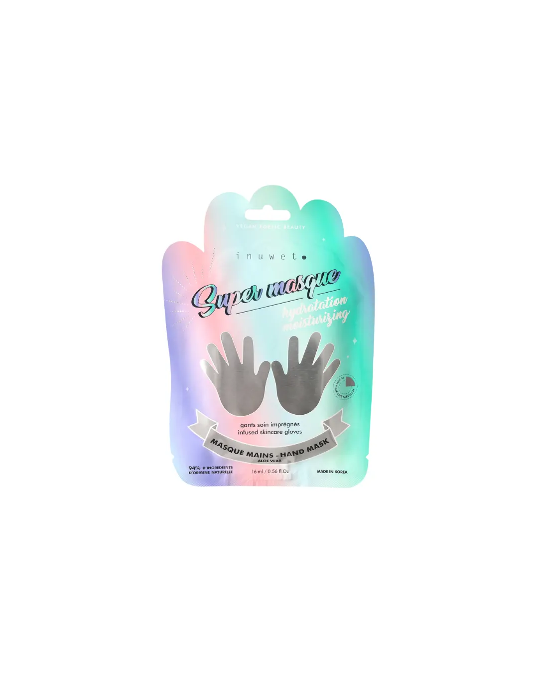 Inuwet - Maska do rąk Nawilżająca