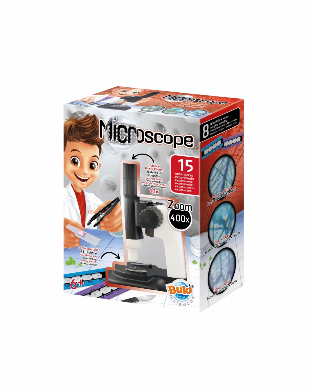 Buki - mikroskop 15 doświadczeń