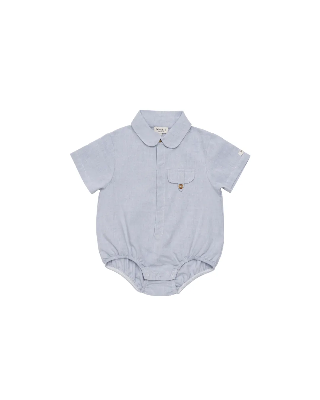 Donsje - body niemowlęce Clode Ice Blue Melange