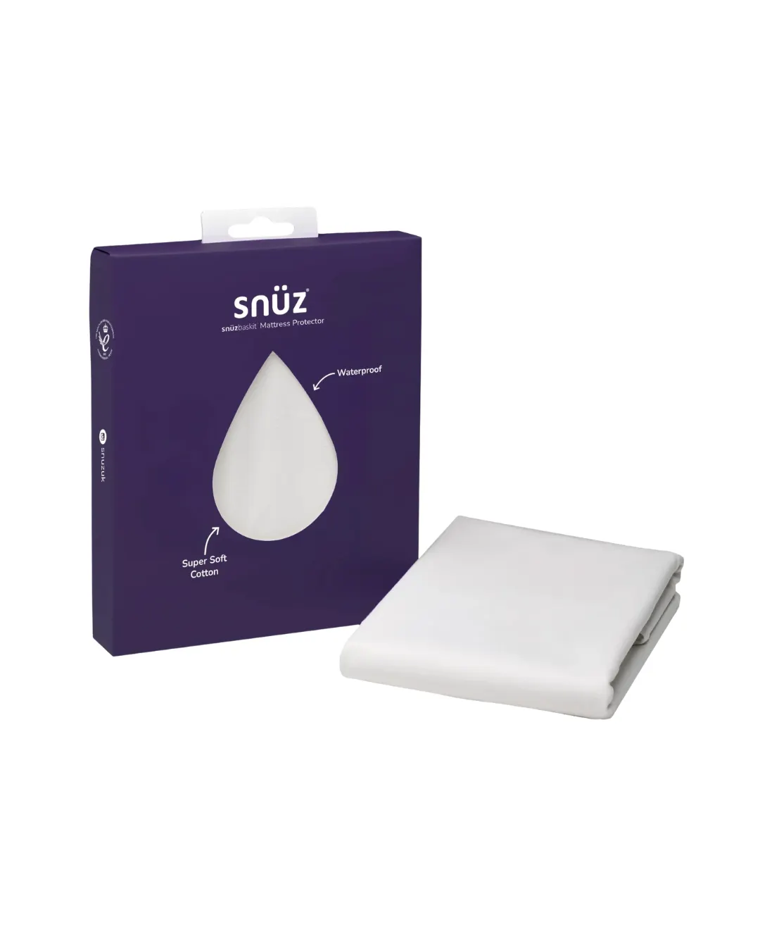 Snuz - wodoodporny ochraniacz na materac Protector White Snuz - wodoodporny ochraniacz na materac Protector White