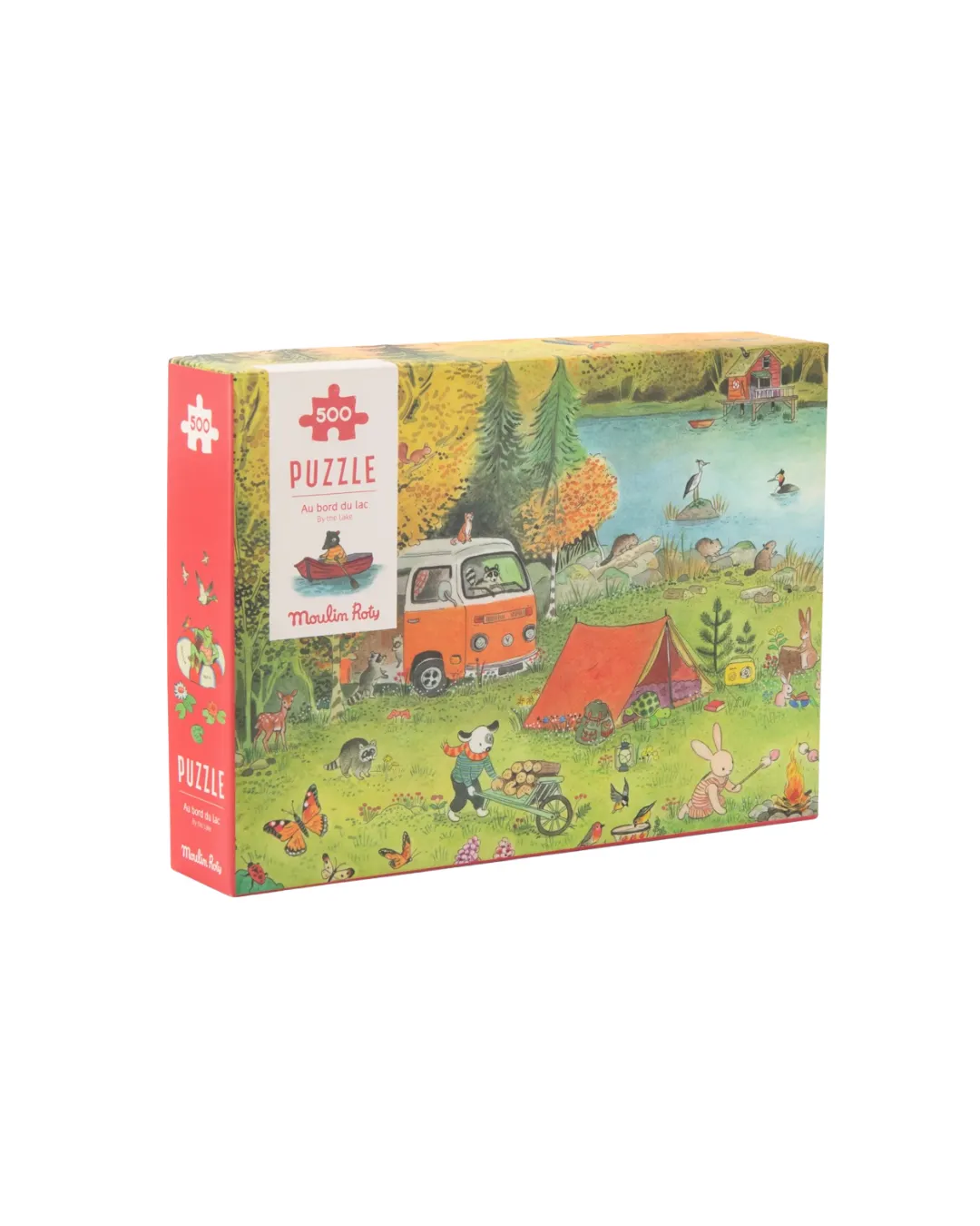 Moulin Roty - puzzle kartonowe La Grande Famille 500 elementów Moulin Roty - puzzle kartonowe La Grande Famille 500 elementów