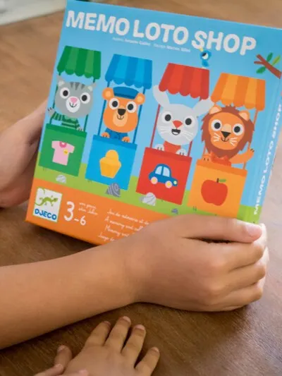 Djeco - gra Memo Loto Sklep
