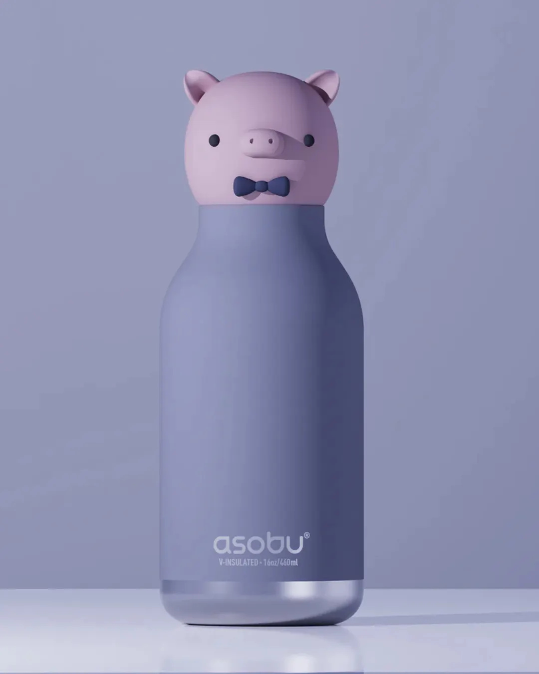 Asobu - butelka termiczna Asobu Bestie Bottle Piggy Asobu - butelka termiczna Asobu Bestie Bottle Piggy