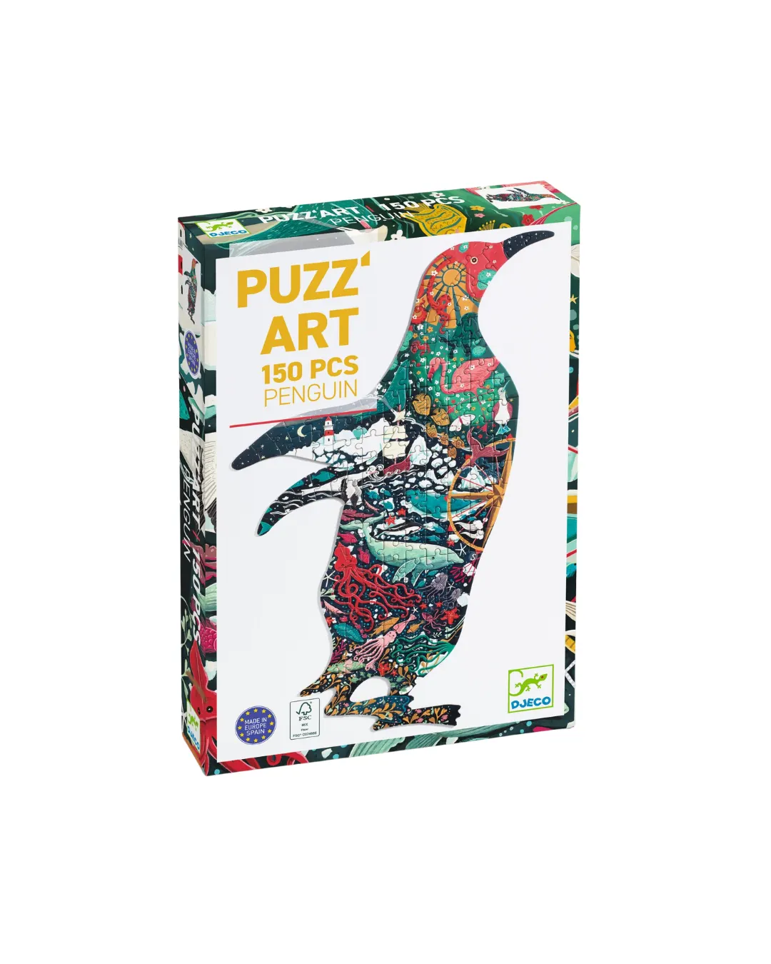 Djeco - puzzle artystyczne PINGWIN 150 elementów
