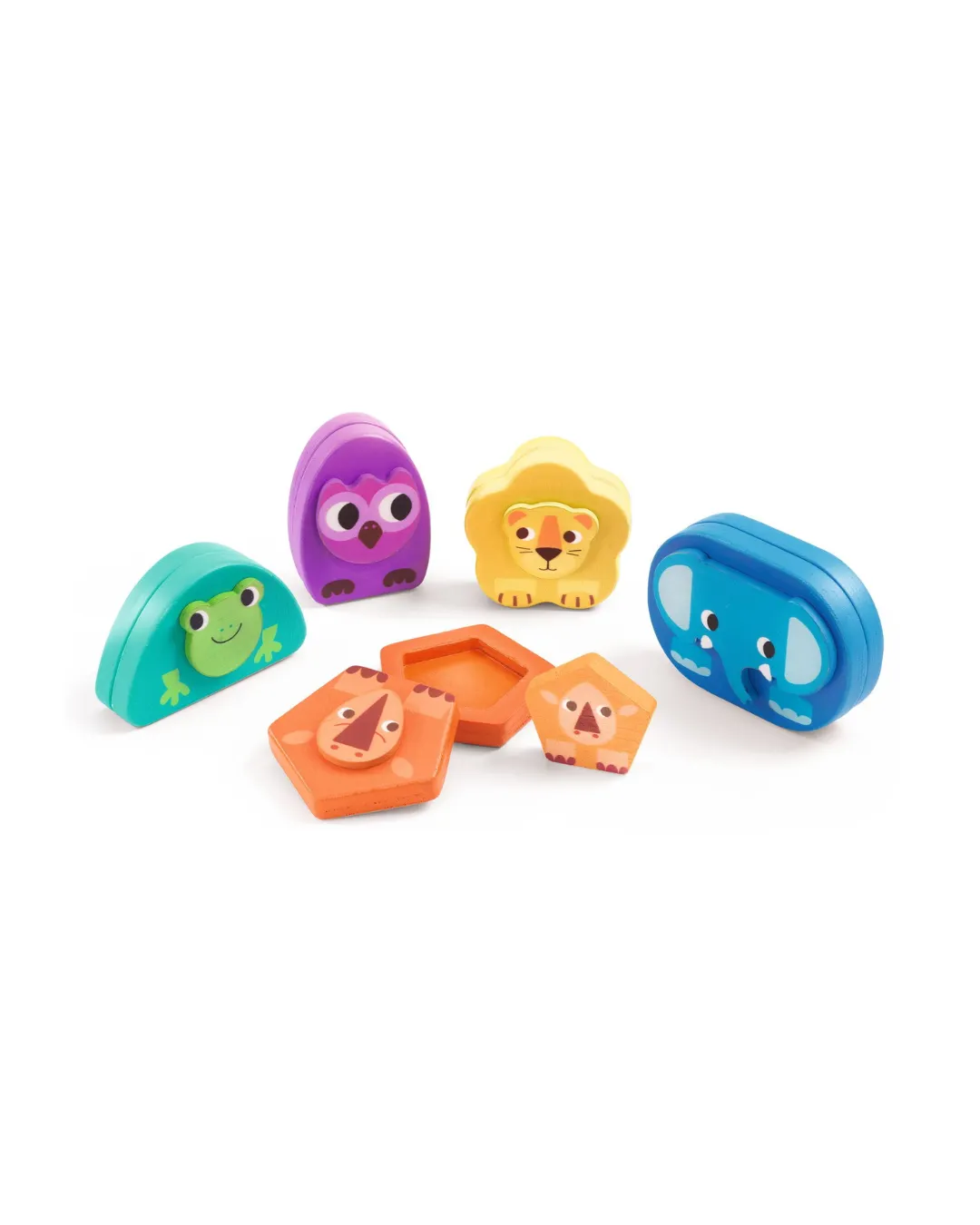 Djeco - drewniana magnetyczna układanka Natura Djeco - drewniana magnetyczna układanka Natura