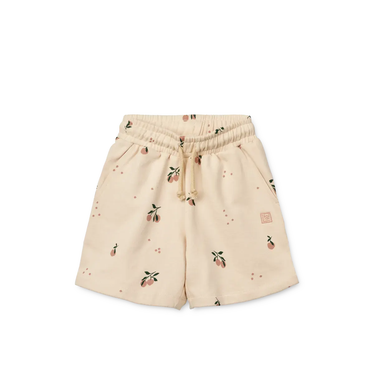 Liewood - spodenki dresowe z nadrukiem Gram Peach Sea shell Liewood - spodenki dresowe z nadrukiem Gram Peach Sea shell