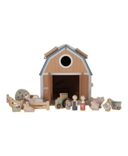 Little Dutch - domek stodoła z akcesoriami Little Farm