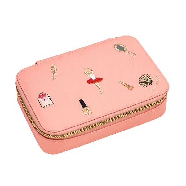 Jeune Premier - piórnik szkolny z wyposażeniem dla dzieci Jewellery Box Pink Jeune Premier - piórnik szkolny z wyposażeniem dla dzieci Jewellery Box Pink