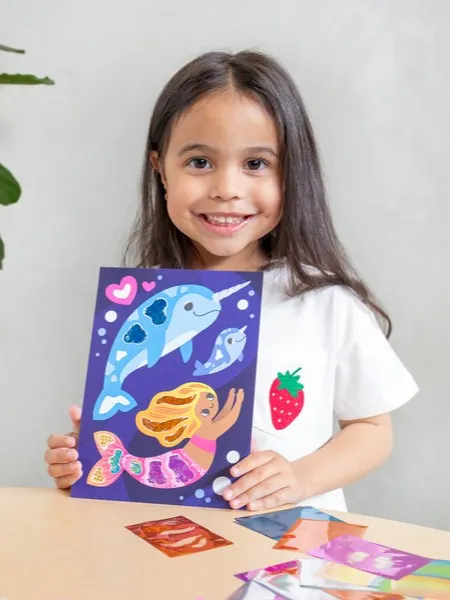 Tiger Tribe - artystyczny zestaw z folią Magiczny Ocean Tiger Tribe - artystyczny zestaw z folią Magiczny Ocean