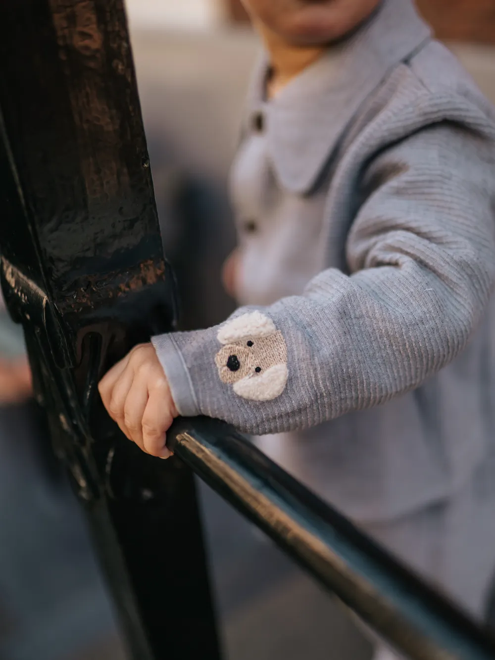 Donsje - klasyczna koszula niemowlęca Lukian Golden Retriever