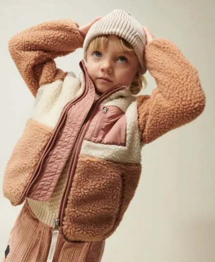 Liewood - kurtka dziecięca Nolan Pile Jacket Tuscany Rose Liewood - kurtka dziecięca Nolan Pile Jacket Tuscany Rose