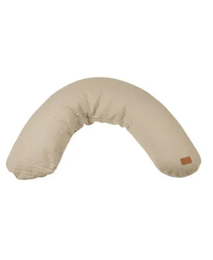 Beaba - ergonomiczna poduszka rogal dla kobiet w ciąży i karmiących Big Flopsy ™ Fleur de coton Linen