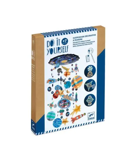 Djeco - zestaw zrób to sam - dekoracja ruchoma Kosmos Djeco - zestaw zrób to sam - dekoracja ruchoma Kosmos