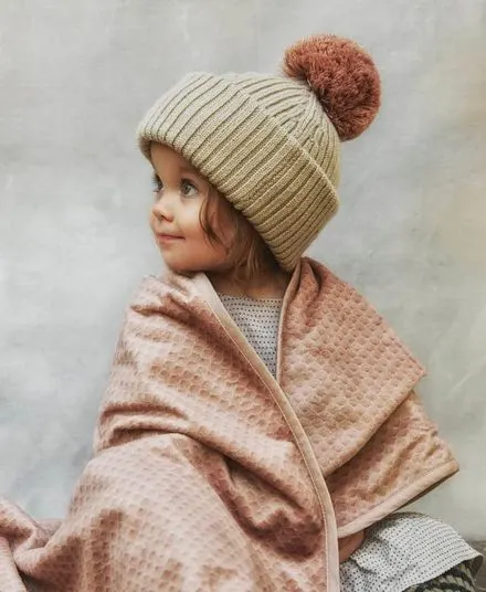 Elodie Details - wełniana czapka dziecięca Pure Khaki Elodie Details - wełniana czapka dziecięca Pure Khaki