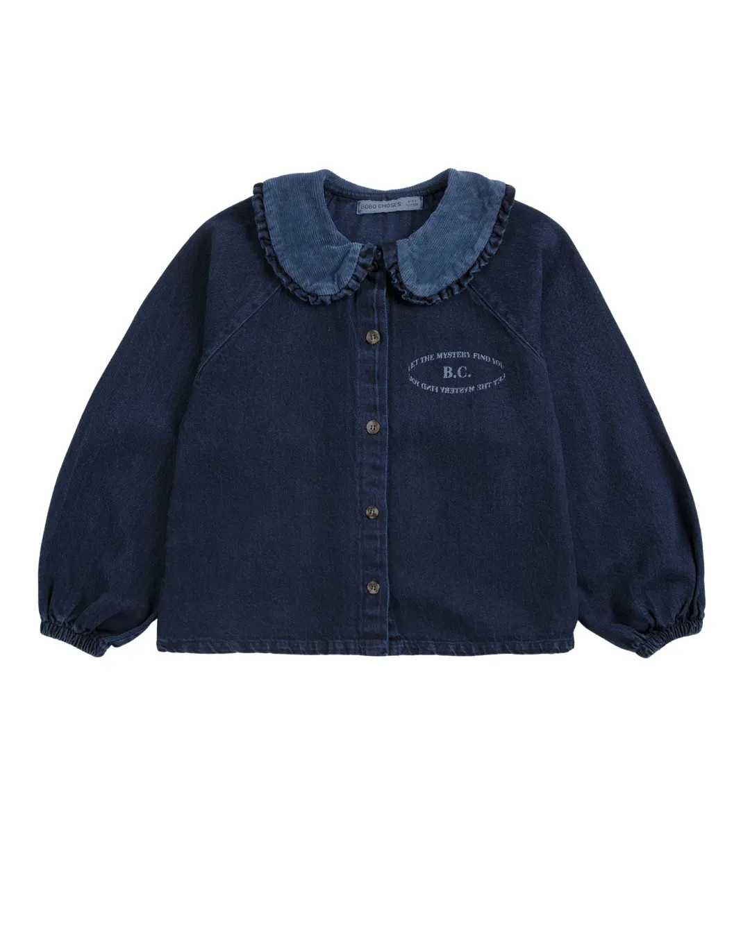 BOBO CHOSES - jeansowa koszula dziecięca Mystery BC Denim Blouse BOBO CHOSES - jeansowa koszula dziecięca Mystery BC Denim Blouse
