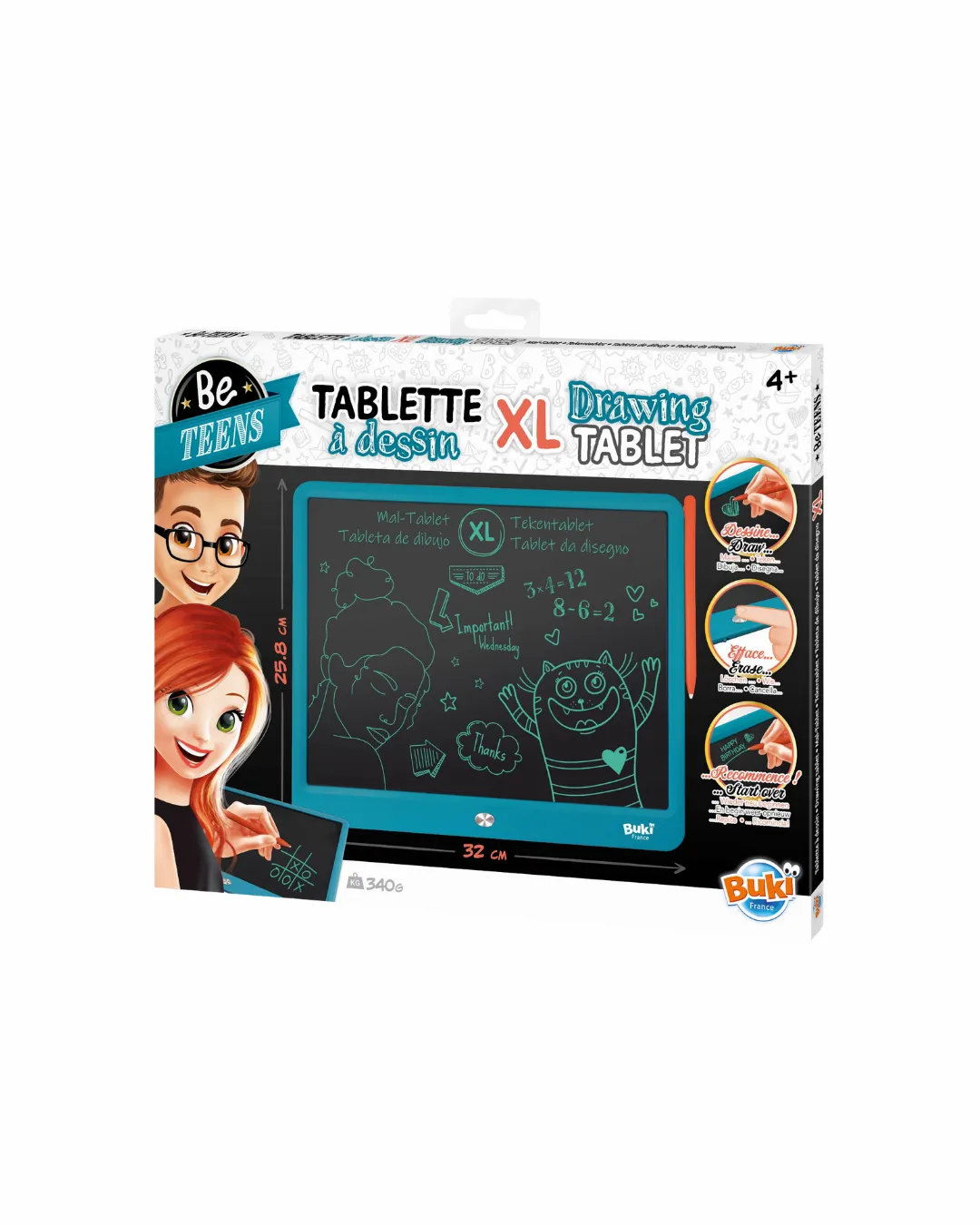 Buki - tablet XL do rysowania i zabawy Buki - tablet XL do rysowania i zabawy