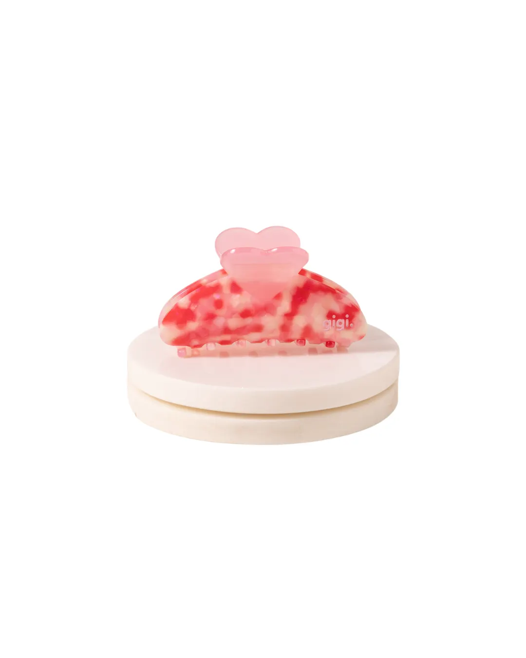 My Name is Gigi Paris - średnia klamra do włosów Heart Hair Clip Blush My Name is Gigi Paris - średnia klamra do włosów Heart Hair Clip Blush