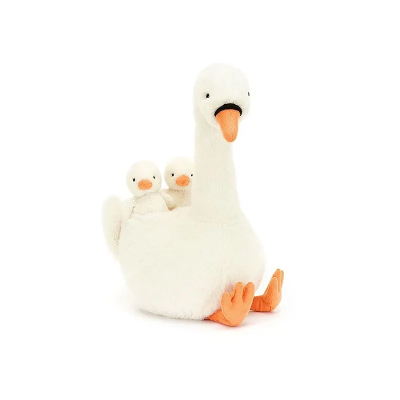Jellycat - Łabędź z Maleństwami 39 cm Jellycat - Łabędź z Maleństwami 39 cm